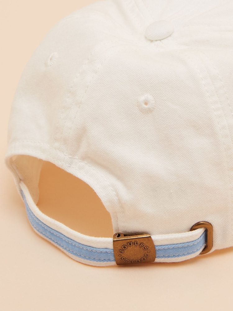 Joules Daley White Cap - Image 6 of 6 Joules Daley White Cap - Image 6 of 6