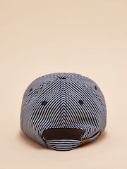 Joules Daley Navy Stripe Cap - Image 5 of 7