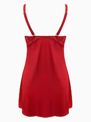 Pour Moi Red Fleur Lace Chemise - Image 3 of 3