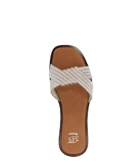 Dune London Silver Lexxo Embellished Pattern Sandals - Image 5 of 6