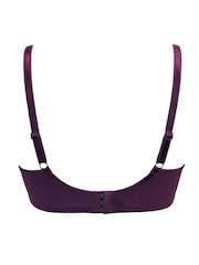Pour Moi Purple Rebel Underwired Side Support Bra - Image 4 of 4