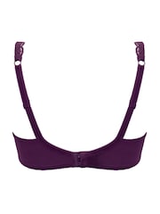 Pour Moi Purple Plunge Rebel Padded Plunge Bra - Image 4 of 4