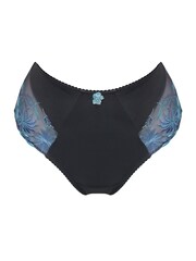 Pour Moi Blue St Tropez High Waist Deep Briefs - Image 3 of 4