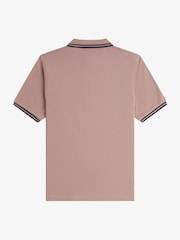 Fred Perry Pink Twin Tipped Polo Shirt - Image 2 of 2