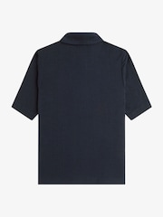 Fred Perry Ribbed Polo Shirt - Image 6 of 6