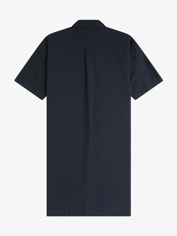Fred Perry Seersucker Shirt Dress - Image 2 of 2
