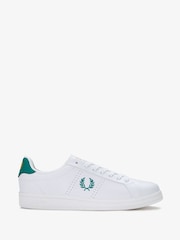 Fred Perry B721 Leather Trainers - Image 1 of 5