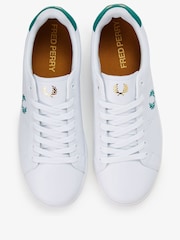 Fred Perry B721 Leather Trainers - Image 3 of 5