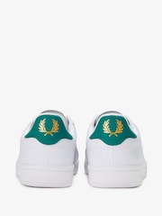 Fred Perry B721 Leather Trainers - Image 4 of 5