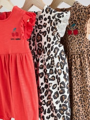 Red Baby Printed Rompers 3 Pack - Image 11 of 15
