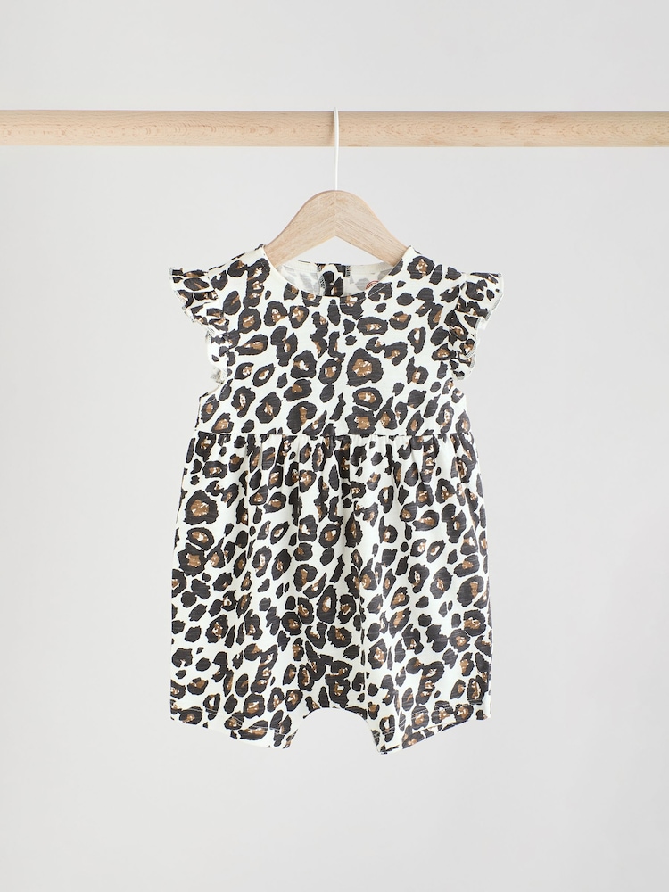 Red Baby Printed Rompers 3 Pack - Image 3 of 15
