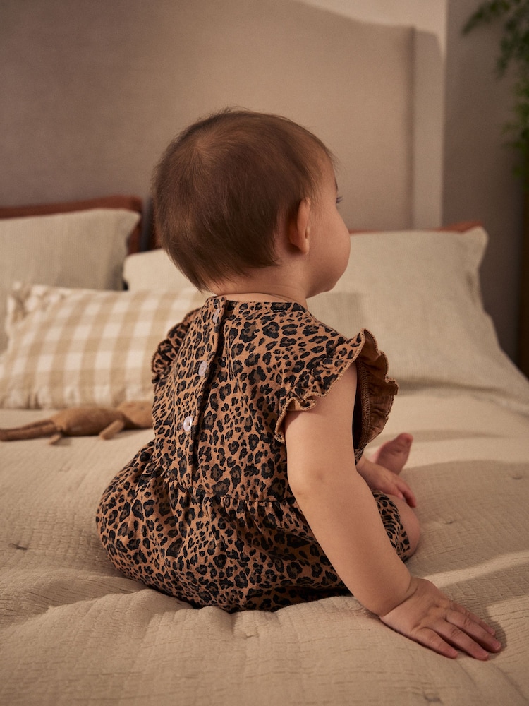Red Baby Printed Rompers 3 Pack - Image 7 of 15