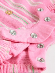 Green and Pink Printed - Baby Jersey Rompers 2 Pack - Image 10 of 14