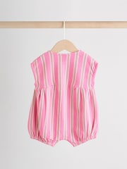 Green and Pink Printed - Baby Jersey Rompers 2 Pack - Image 5 of 14