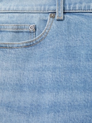 Hellblaue Waschung - Reiss Picton Slim-Fit-Jeans aus Baumwollstretch - Bild 8 von 8