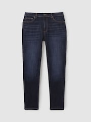 Reiss Indigo Blue Wash Picton Cotton-Stretch Slim-Fit Jeans - Image 2 of 6