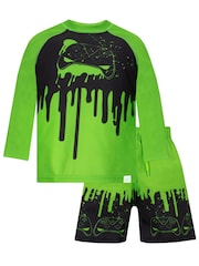 Harry Bear Black Gaming Swim Set - Image 1 of 4