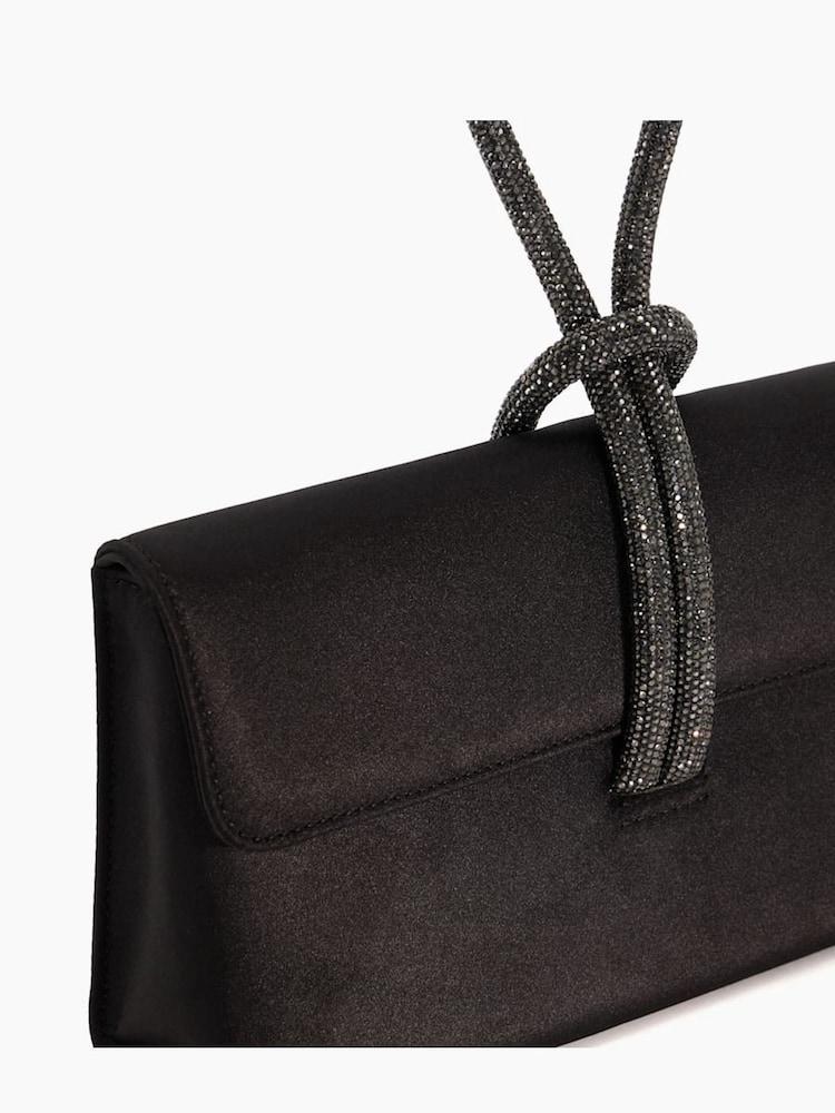 Dune London Dark Black Brynie Handle Grab Bag - Image 3 of 4