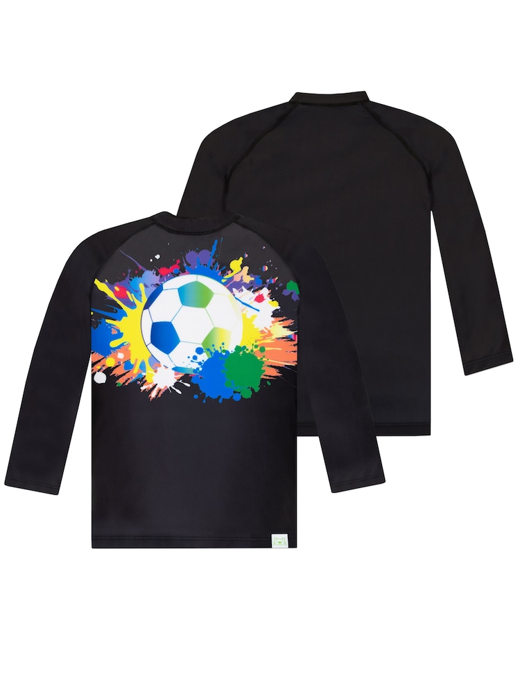 Harry Bear Black Football Swim Set 2 Piece - Image 3 of 5