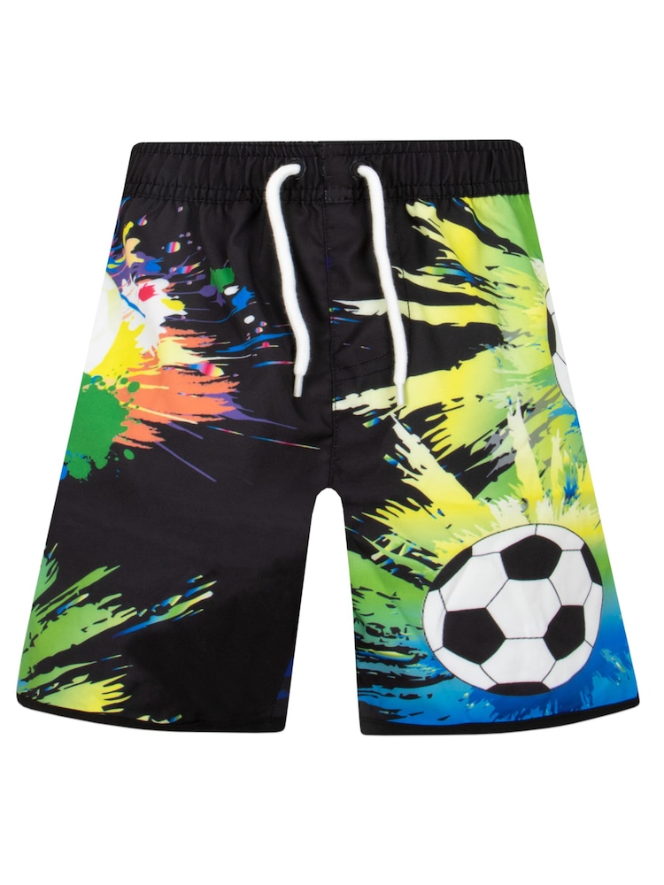 Harry Bear Black Football Swim Set 2 Piece - Image 5 of 5