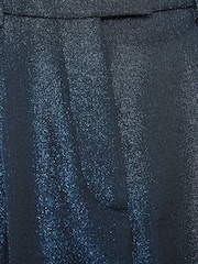 Reiss Navy Sienna Sparkle Tapered Trousers - Image 6 of 6