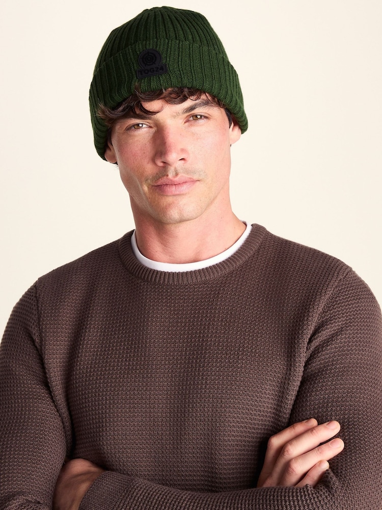 Tog 24 Green Burke Knitted Hat - Image 2 of 5 Tog 24 Green Burke Knitted Hat - Image 2 of 5