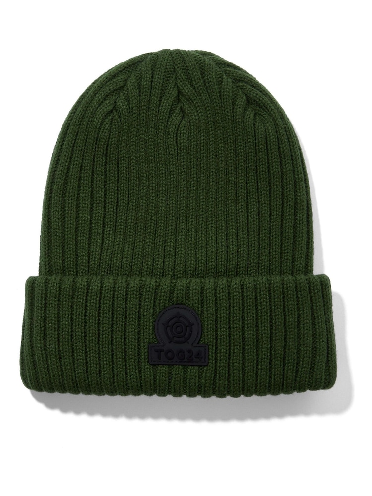 Tog 24 Green Burke Knitted Hat - Image 5 of 5 Tog 24 Green Burke Knitted Hat - Image 5 of 5