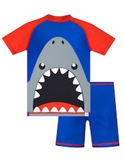 Harry Bear Blue Shark Swim Set 2 Piece - Image 1 of 4