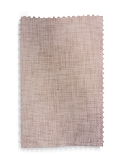 Pink Linen Look Slot Top Voile Unlined Sheer Panel Curtain - Image 4 of 4