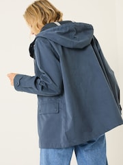 FatFace Charcoal Grey Waterproof Coat - Image 2 of 5