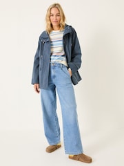 FatFace Charcoal Grey Waterproof Coat - Image 3 of 5