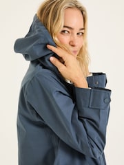 FatFace Charcoal Grey Waterproof Coat - Image 4 of 5