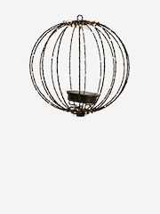 Black Solar Sparkle Ball Outdoor Light - Image 6 of 6