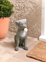 Grey Saffy the Staffy Outdoor Solar Light - Image 3 of 5