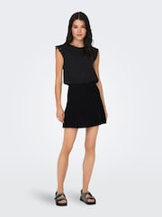 JDY plissierter Minirock aus Strickmaterial - Bild 1 von 5