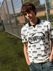 White EDIT Football Polo Shirt - Image 1 of 10