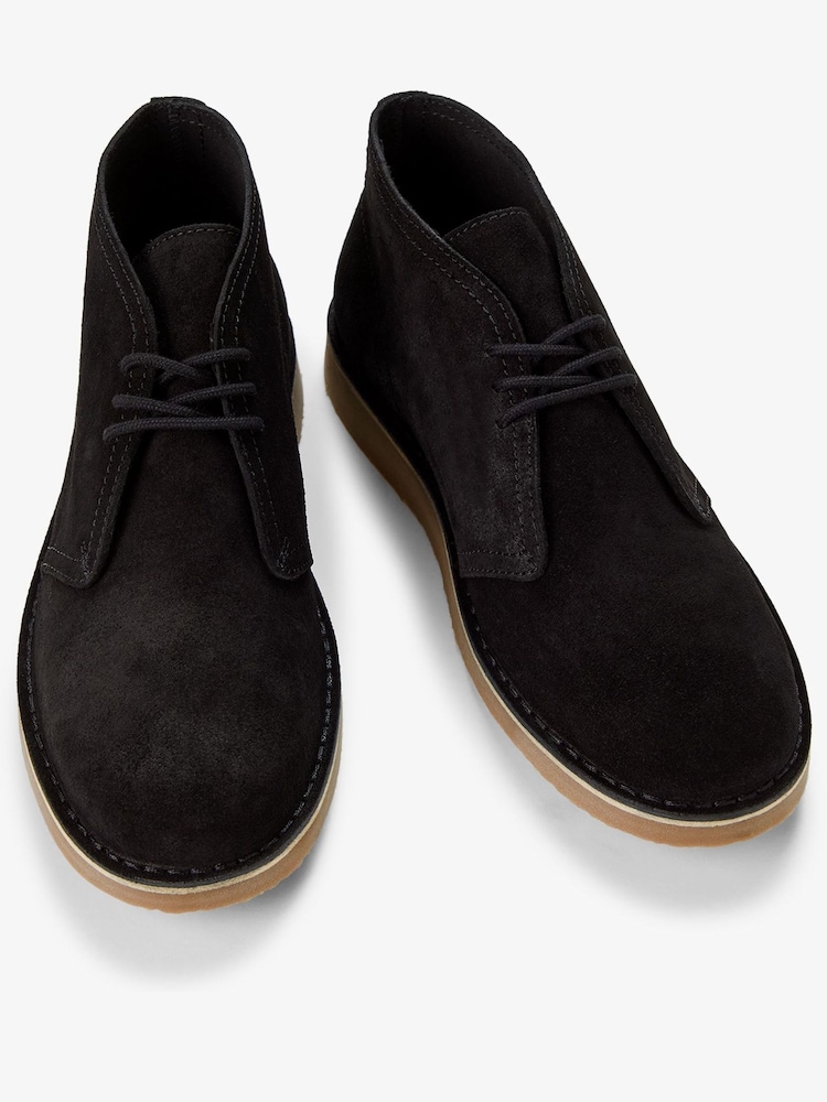 Fred Perry Hawley Suede Shoes - Image 3 of 5