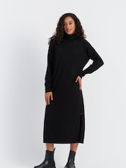 Chinti & Parker Roll Neck Black Dress - Image 1 of 3