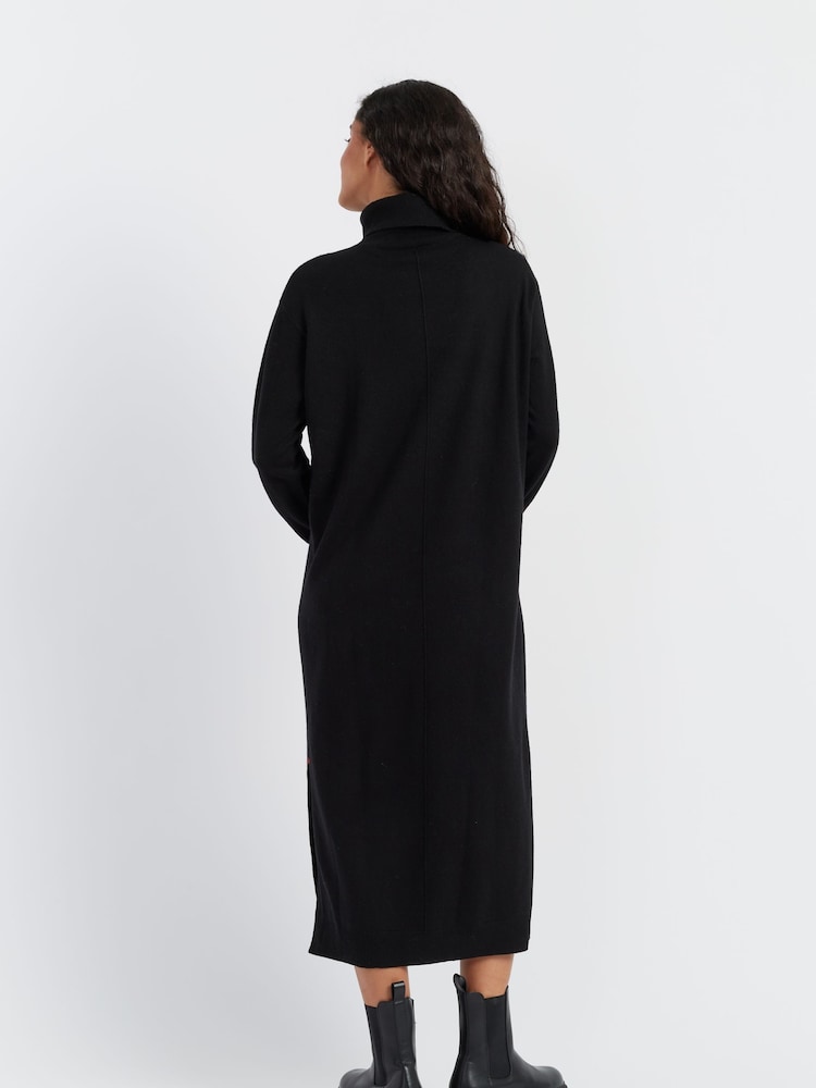 Chinti & Parker Roll Neck Black Dress - Image 2 of 3