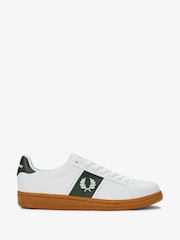 Fred Perry B721 Leather Trainers - Image 1 of 5