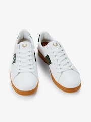 Fred Perry B721 Leather Trainers - Image 2 of 5