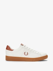 Fred Perry Spencer Leather Trainers - Image 1 of 5