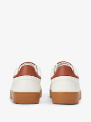 Fred Perry Spencer Leather Trainers - Image 3 of 5