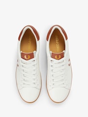 Fred Perry Spencer Leather Trainers - Image 4 of 5