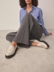 Bone Standard/Wide Fit Forever Comfort® Chunky Loafers - Image 1 of 11