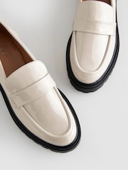 Bone Standard/Wide Fit Forever Comfort® Chunky Loafers - Image 10 of 11