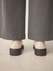 Bone Standard/Wide Fit Forever Comfort® Chunky Loafers - Image 4 of 11