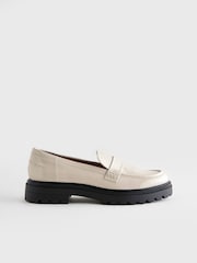 Bone Standard/Wide Fit Forever Comfort® Chunky Loafers - Image 8 of 11