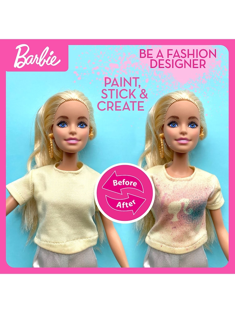 Ancory Barbie Make Your Own Outfit Colourful Splash Look Toy - Image 2 of 7 Ancory Barbie Make Your Own Outfit Colourful Splash Look Toy - Image 2 of 7