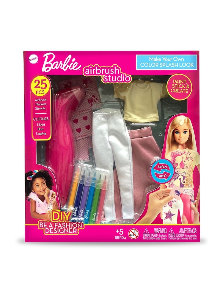 Ancory Barbie Make Your Own Outfit Colourful Splash Look Toy - Image 7 of 7 Ancory Barbie Make Your Own Outfit Colourful Splash Look Toy - Image 7 of 7